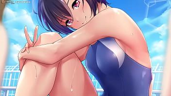 Play Sexy Tanned Swimmer Hentai