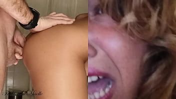 Play The MOST UNWANTED and PAINFUL ANAL CREAMPIE for Gift at SAN VALENTINE'S DAY: STEPDADDY ROUGH and POWER FUCKS his STEPDAUGHTER in the Bathroom