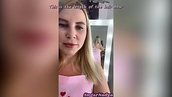 Play Deep depilation of female bikini close-up, wet pussy