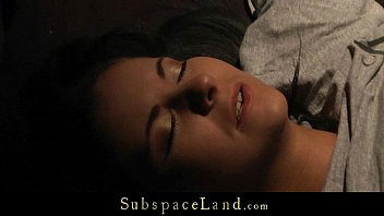 Play Brunette slutty gets crying orgasm in bdsm