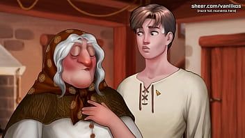 Play Handsome Boy, Give Old Granny A Kiss And Fuck Her Hard &vert; What a Legend! &vert; Part #9