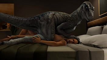 Play Dino devours a furry boy