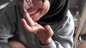 Play A Muslim girl is disturbed when she sees her teachers big French cock