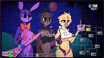 Play Five Nights at Fuzzboobs [ Hentai Game PornPlay ] Ep.1 Spooky furry titjob