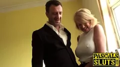 Play Stockings-Clad MILF's Hardcore Doggystyle Drilling & Vibrator Play