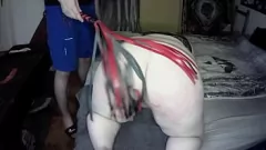 Play Chubby Redhead BBW Dominated in Intense Fetish Session