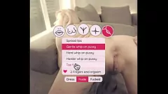 Play Madison McQueen in Interactive BDSM Porn Game with Spanking and Cumshot