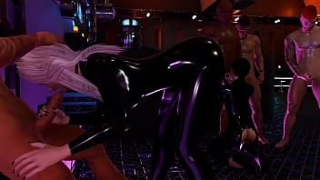 Play WBP171 - LatexBitches 3 - Gangbang