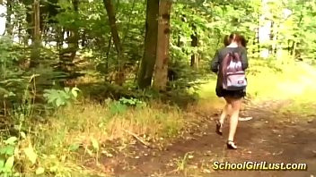 Play French schoolgirl needs deep anal