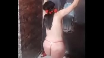 Play Sexual masochist enjoys several times while the dominator does spanking