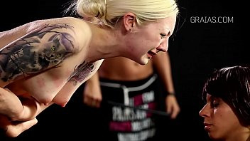 Play Blonde slut mercilessly b.