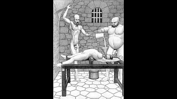 Play Dungeon terrors b. extreme bondage bdsm toons art