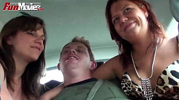 Play FUN MOVIES Public Amateur Threesome in the car