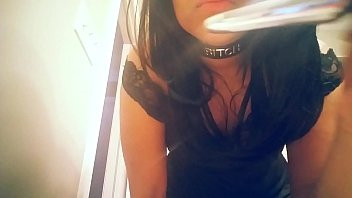 Play Buttplug plus Dildo-Vibe Ass Spanking and Gagging
