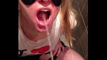 Play Piss in sluts mouth - and she enjoys drinking it